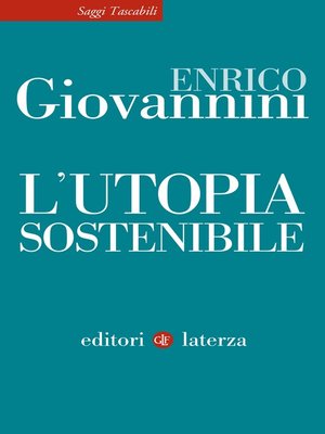 cover image of L'utopia sostenibile